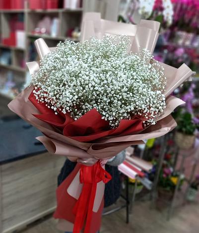 Букет цветов из: Гипсофила в Сергиевской