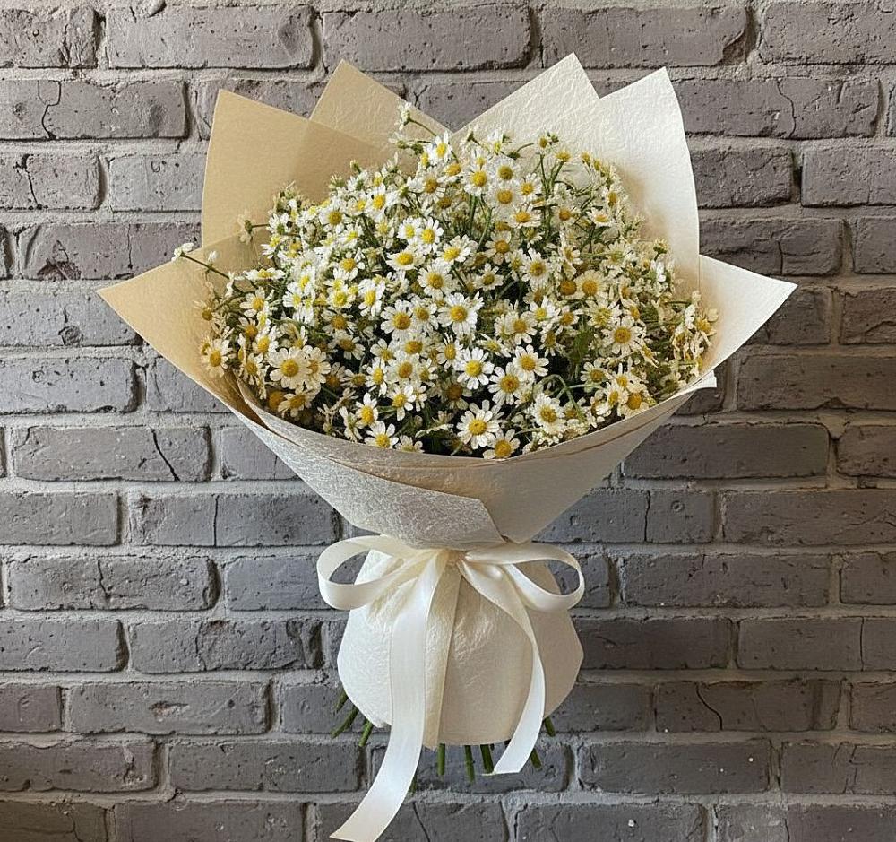 Букет цветов из: Ромашки в Сергиевской
