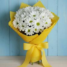 Букет цветов из:  Хризантемы #REPLACE_PRED# Сергиевской