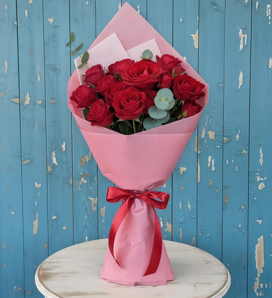 Букет цветов из: Розы в Сергиевской