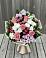 Букет цветов из: Альстромерии, Гвоздики, Розы и Хризантемы в Сергиевской
