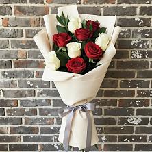 Букет цветов из:  Розы в Сергиевской
