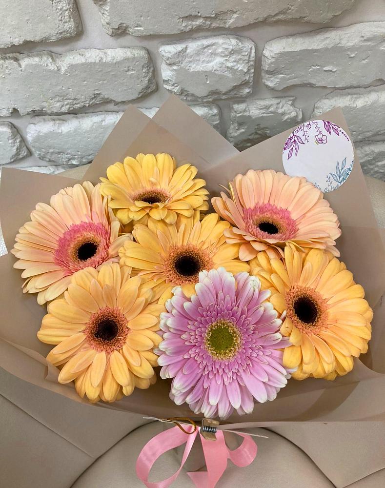 Букет цветов из: Герберы в Сергиевской