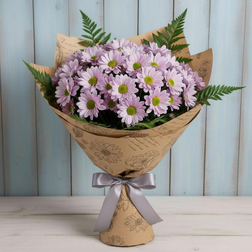 Букет цветов из: Хризантемы в Сергиевской