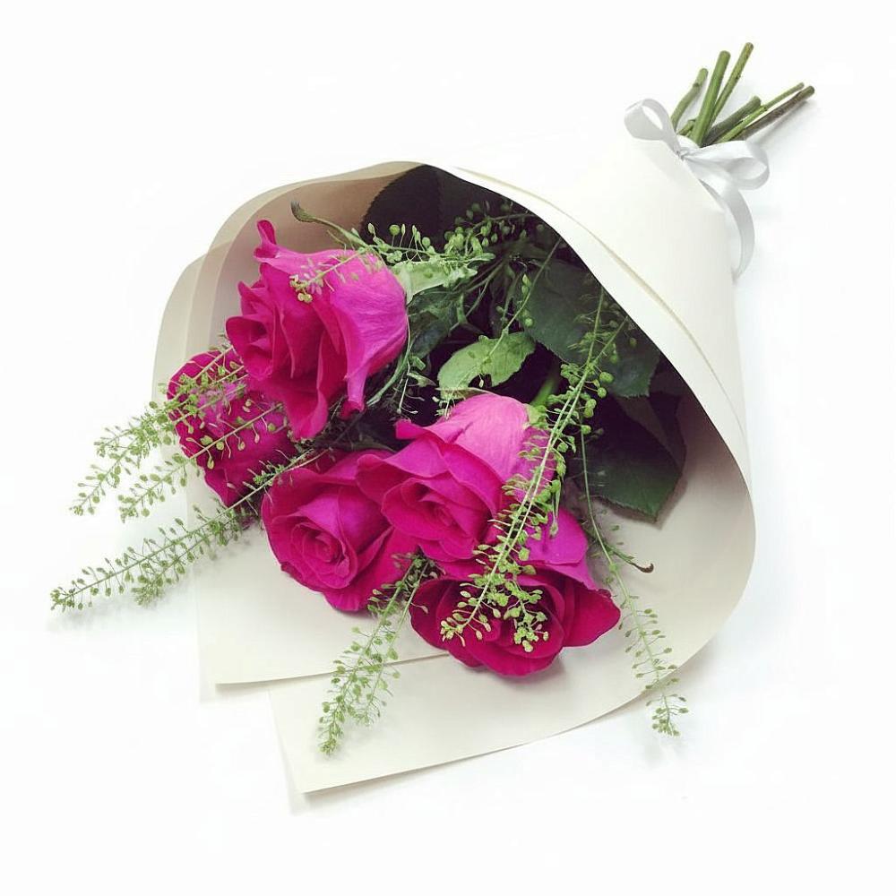 Букет цветов из: Розы в Сергиевской