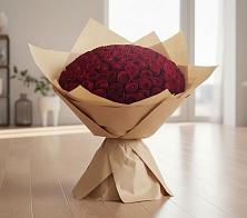 Букет 101 Красная роза в Сергиевской