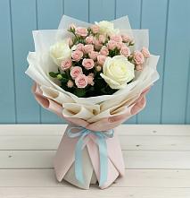 Букет цветов из:  Розы в Сергиевской