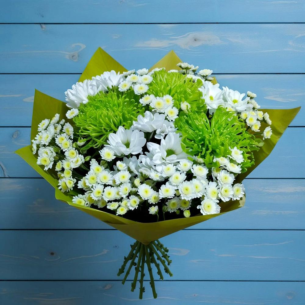 Букет цветов из: Хризантемы в Сергиевской