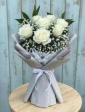Букет цветов из:  Розы в Сергиевской