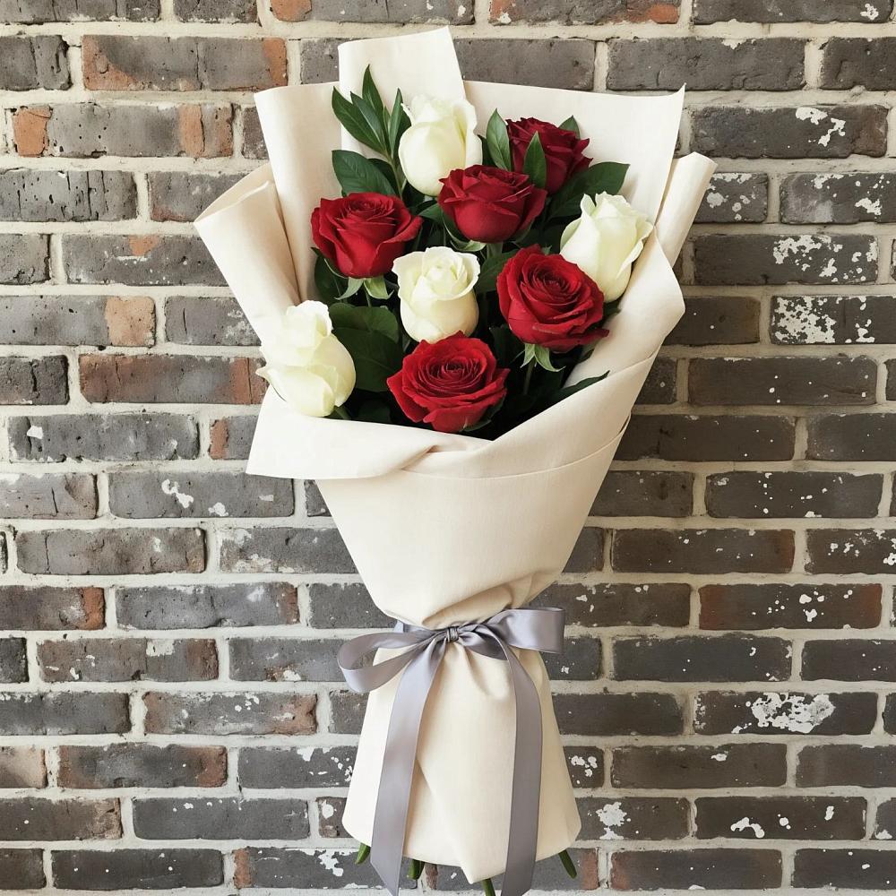 Букет цветов из: Розы в Сергиевской