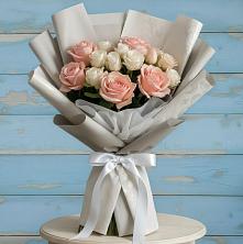 Букет цветов из:  Розы в Сергиевской