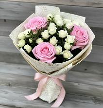 Букет цветов из:  Розы в Сергиевской