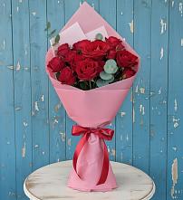 Букет цветов из:  Розы в Сергиевской