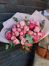 Букет цветов из:  Розы #REPLACE_PRED# Сергиевской