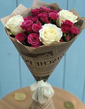 Букет цветов из:  Розы в Сергиевской