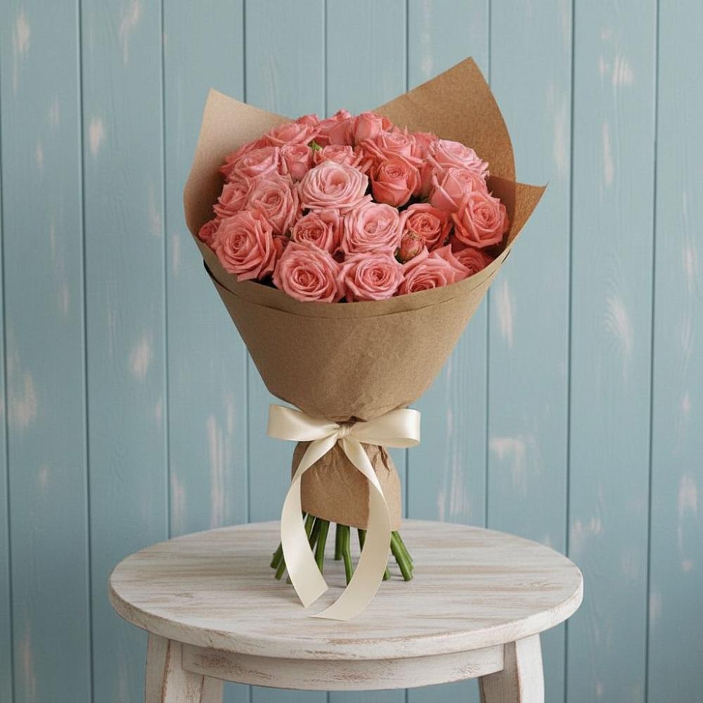 Букет цветов из: Розы в Сергиевской