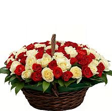 Премиум букет из: Розы #REPLACE_PRED# Сергиевской