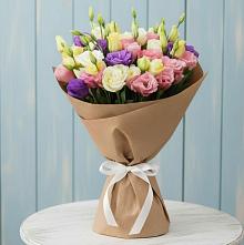 Букет цветов из:  Лизиантусы #REPLACE_PRED# Сергиевской