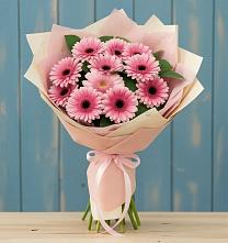 Букет цветов из:  Герберы #REPLACE_PRED# Сергиевской