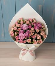 Букет цветов из:  Розы #REPLACE_PRED# Сергиевской